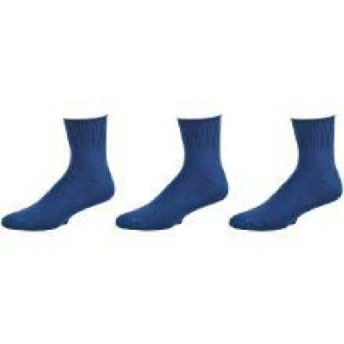 Diabetic Arthritic Cotton Ankle Cushioned 3 Pair Pack Men Socks